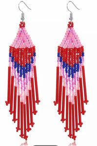 Beaded beauty earrings