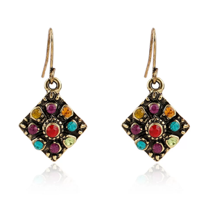 Bohemian geometric earrings